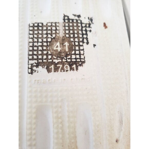 Pony Logo Slide Sandals womens Size 10 EU Size 41 - Picture 8 of 9